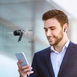 Tronsmart Soundfii R4 Kabellose Bluetooth 5.3 ENC Kopfhörer - Hochwertige Audioqualität - Leistungsstarke Konnektivität - Schwarz