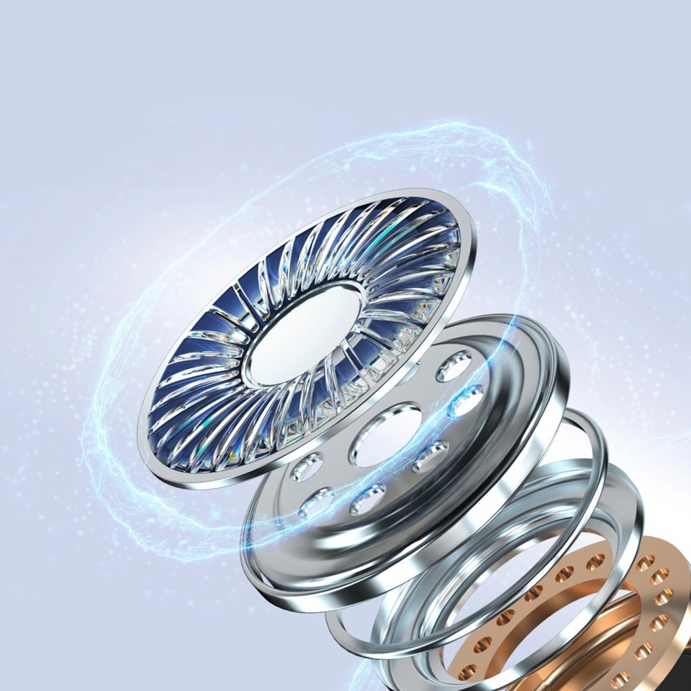 Tronsmart Soundfii R4 Kabellose Bluetooth 5.3 ENC Kopfhörer - Hochwertige Audioqualität - Leistungsstarke Konnektivität - Schwarz