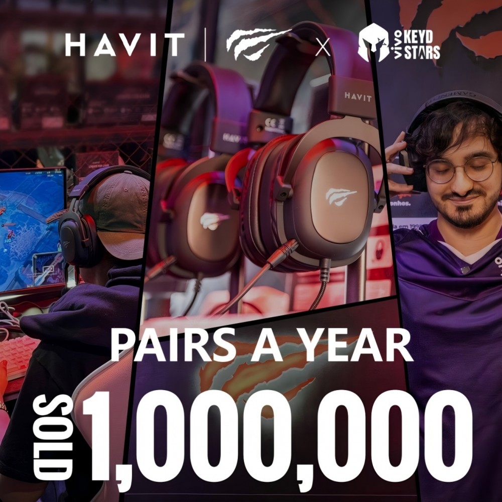 HAVIT 3.5mm Gaming Headset mit 3D Surround Sound und abnehmbarem Mikrofon für Xbox, PlayStation, PC, Switch - Schwarz