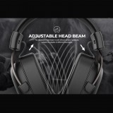 HAVIT 3.5mm Gaming Headset mit 3D Surround Sound und abnehmbarem Mikrofon für Xbox, PlayStation, PC, Switch - Schwarz