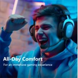 HAVIT 3.5mm Gaming Headset mit 3D Surround Sound und abnehmbarem Mikrofon für Xbox, PlayStation, PC, Switch - Schwarz