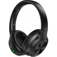 Bluetooth Kopfhörer Qere E80 mit aktiver Geräuschunterdrückung (ANC) - Schwarz