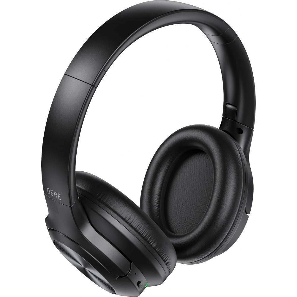 Bluetooth Kopfhörer Qere E80 mit aktiver Geräuschunterdrückung (ANC) - Schwarz