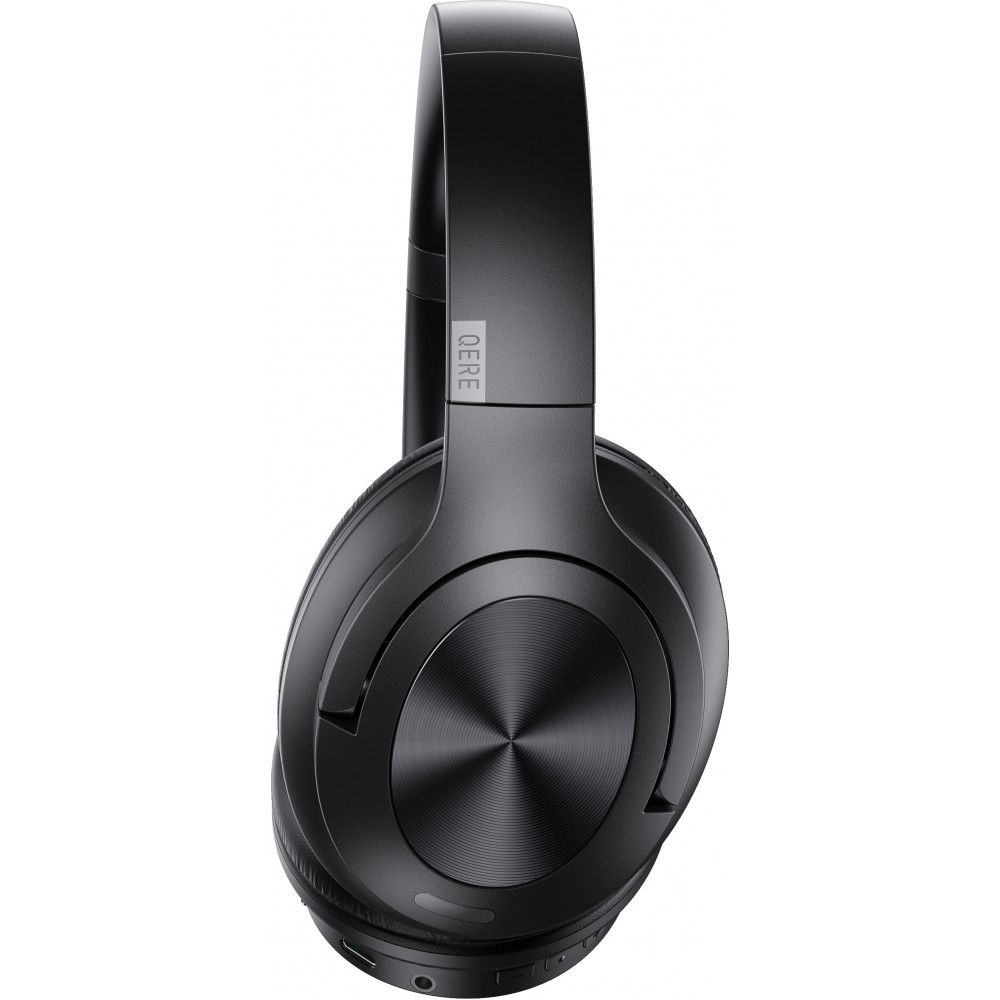 Bluetooth Kopfhörer Qere E80 mit aktiver Geräuschunterdrückung (ANC) - Schwarz
