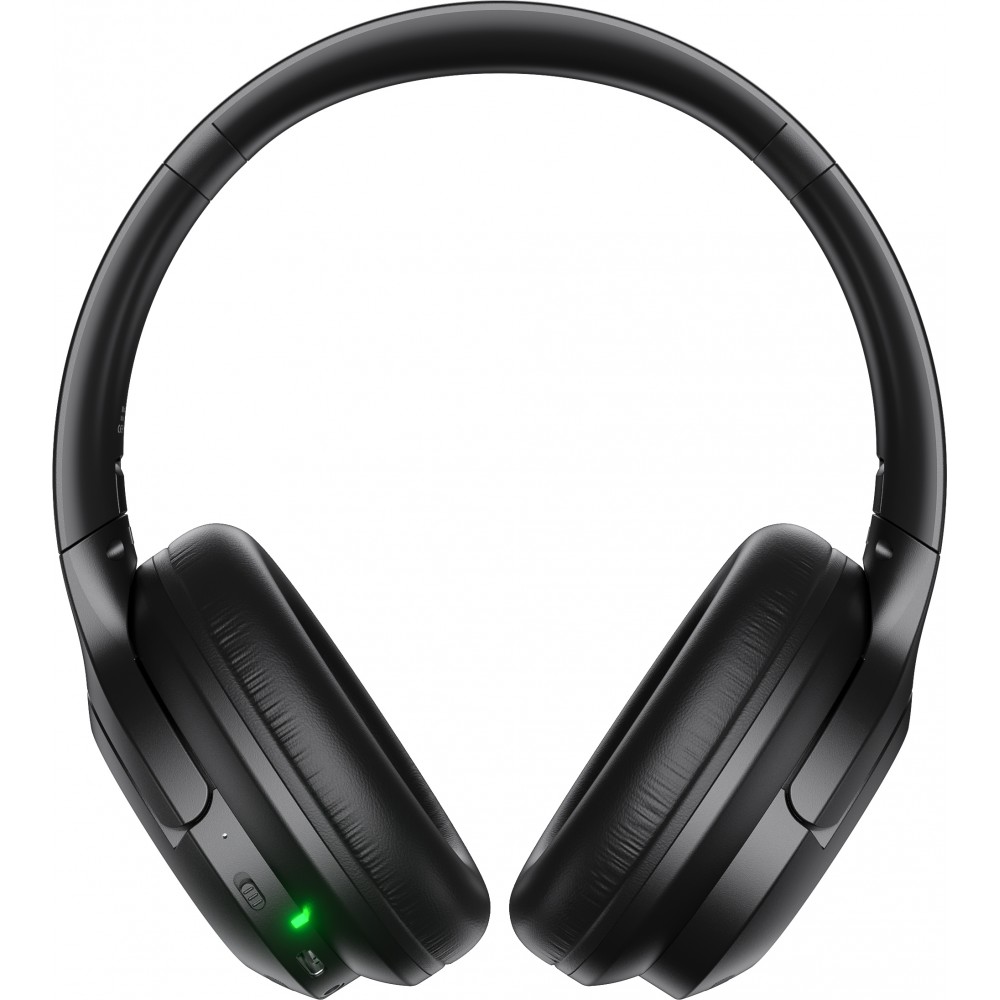 Bluetooth Kopfhörer Qere E80 mit aktiver Geräuschunterdrückung (ANC) - Schwarz