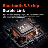 Bluetooth Kopfhörer Qere E80 mit aktiver Geräuschunterdrückung (ANC) - Schwarz