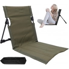 Ultraleichte Aluminium Faltstuhl für Camping/Strand/Freizeit/Outdoor mit Tragetasche - Grün