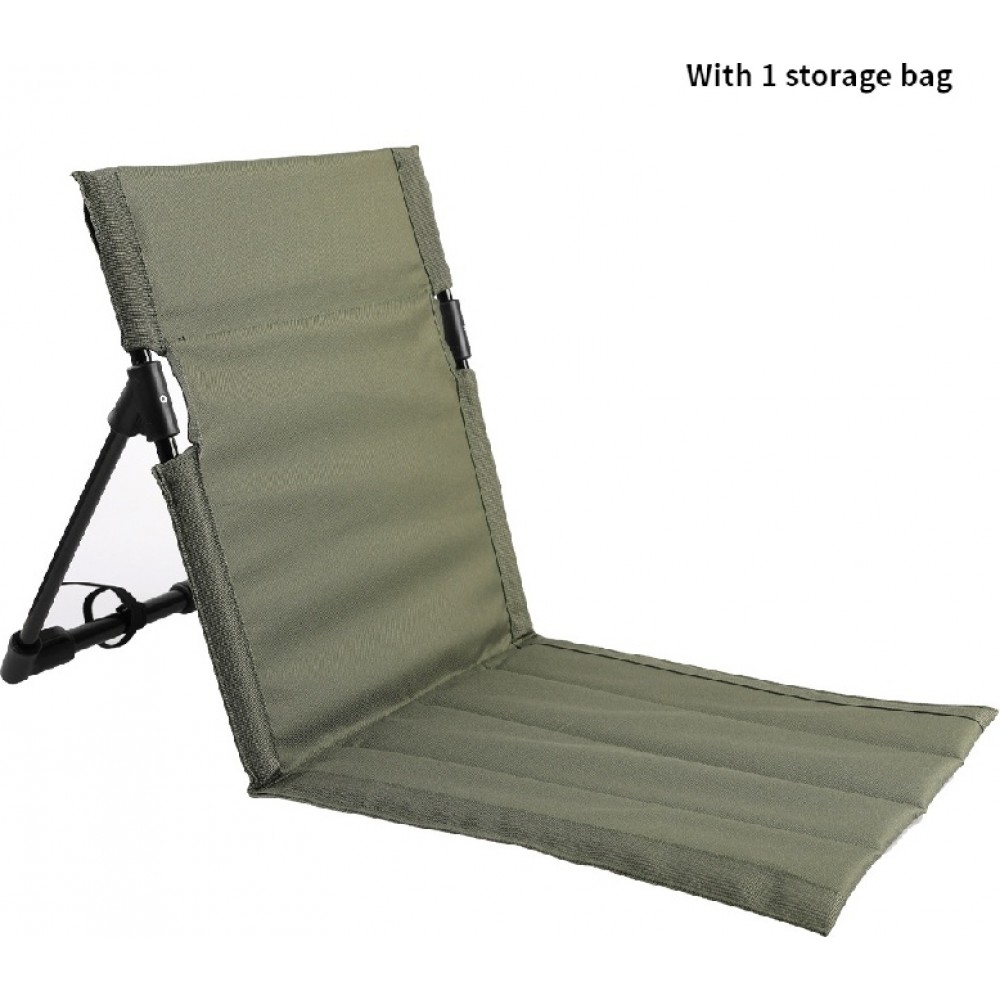Ultraleichte Aluminium Faltstuhl für Camping/Strand/Freizeit/Outdoor mit Tragetasche - Grün