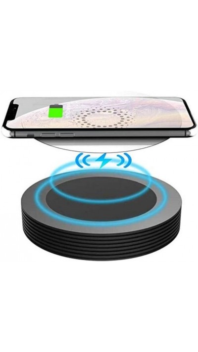 M1 Langstrecken Wireless Qi Ladegerät für unter dem Tisch - Schwarz