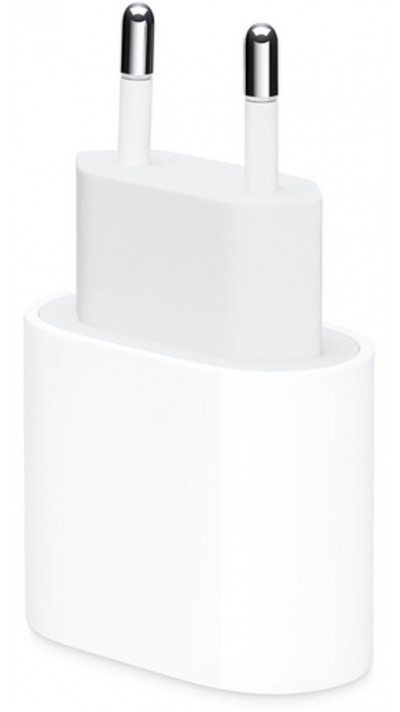 20W USB-C Power Adapter Original Apple (MHJE3ZM/A) - Weiss
