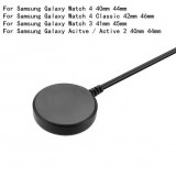 Ladekabel mit Induktionsstation Fast Charging Samsung Galaxy Watch USB-Kabel 1M - Schwarz