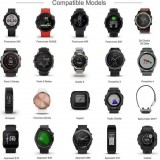 Ladekabel für Garmin Smartwatches USB-Kabel 1M für Forerunner, Fenix, Vivosport, Approach u.a. - Schwarz
