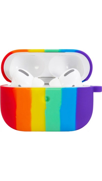 Hülle AirPods Pro - Silikon Regenbogen