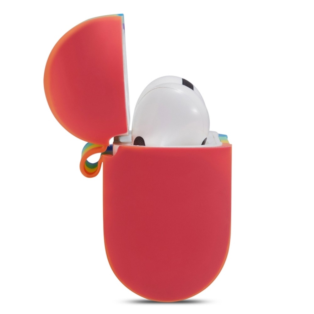 Hülle AirPods Pro - Silikon Regenbogen