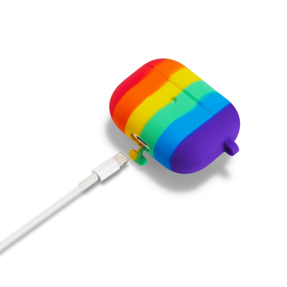 Hülle AirPods Pro - Silikon Regenbogen