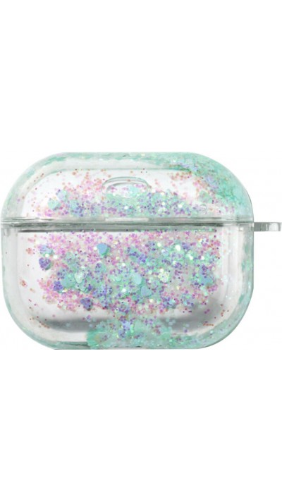 Hülle AirPods Pro - Water Stars & Strass - Transparent