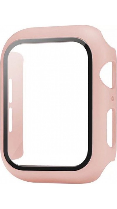 Apple Watch 44mm Case Hülle - Full Protect mit Schutzglas - - Hellrosa