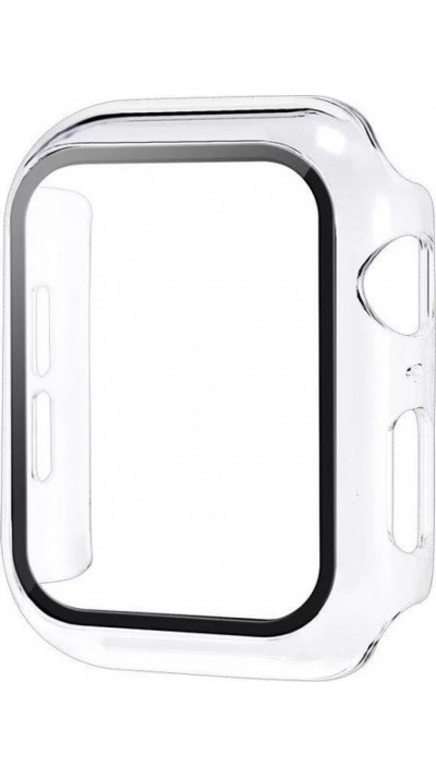 Apple Watch 40mm Case Hülle - Full Protect mit Schutzglas - - Transparent