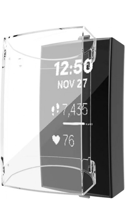 Fitbit Charge 3 / 4 Case Hülle - Cover ultra-slim mit Schutzglas - Transparent