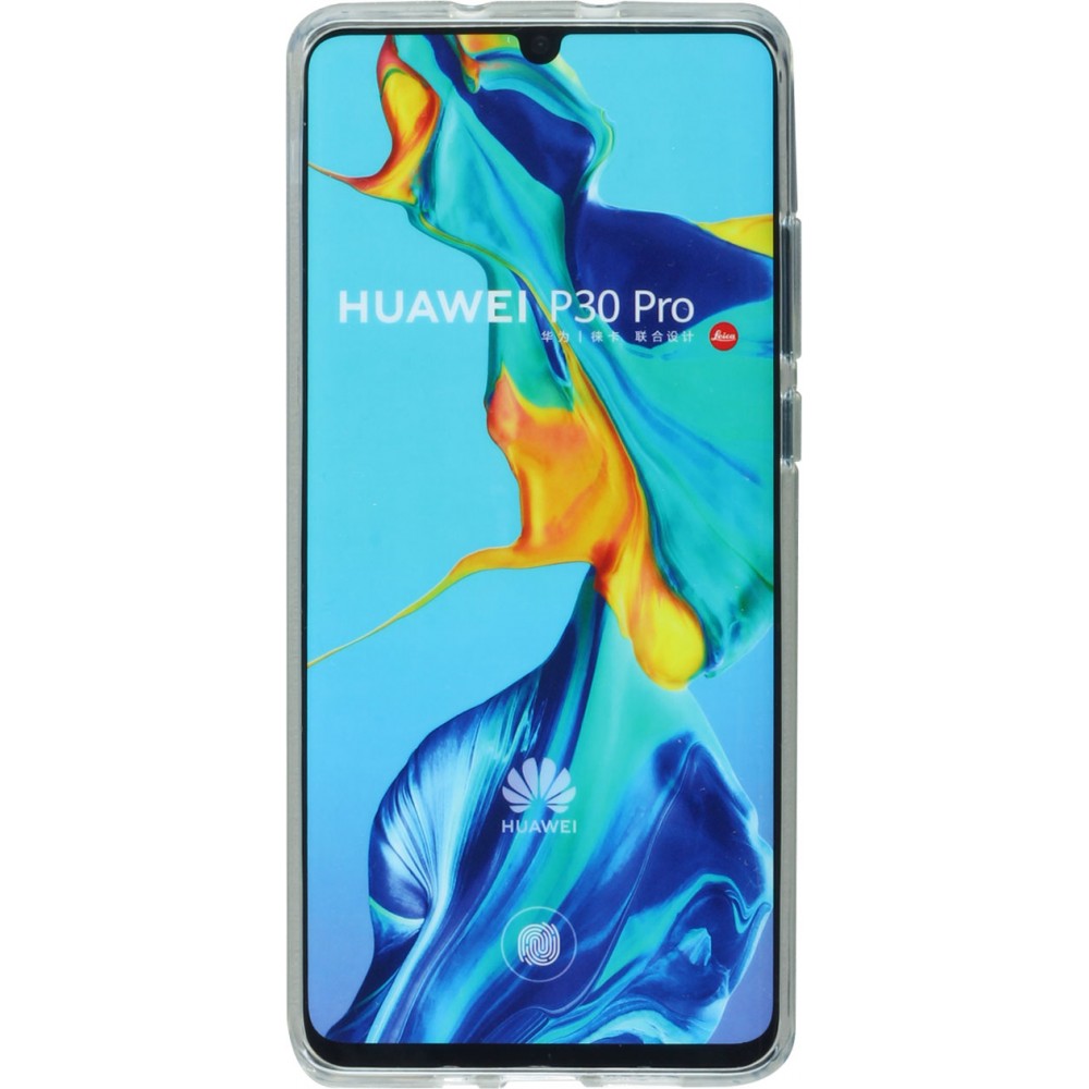 Hülle Huawei P30 Lite - Gummi Transparent Silikon Gel Simple Super Clear flexibel