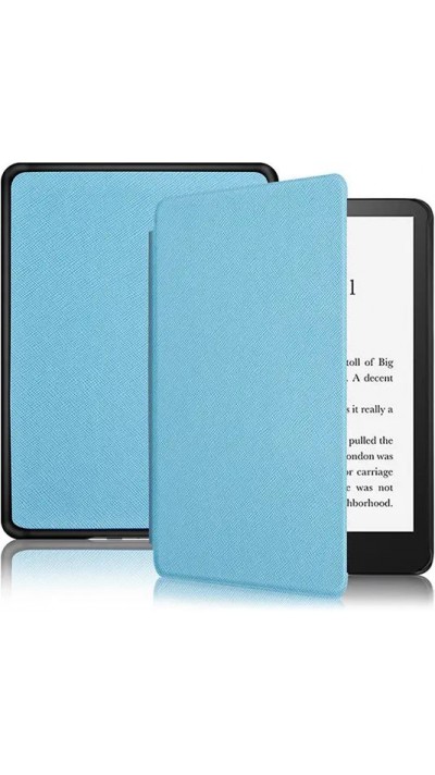Kindle Paperwhite 1 / 2 / 3 Case Hülle - Ultra dünn & leicht Kunstleder hard-shell - Hellblau
