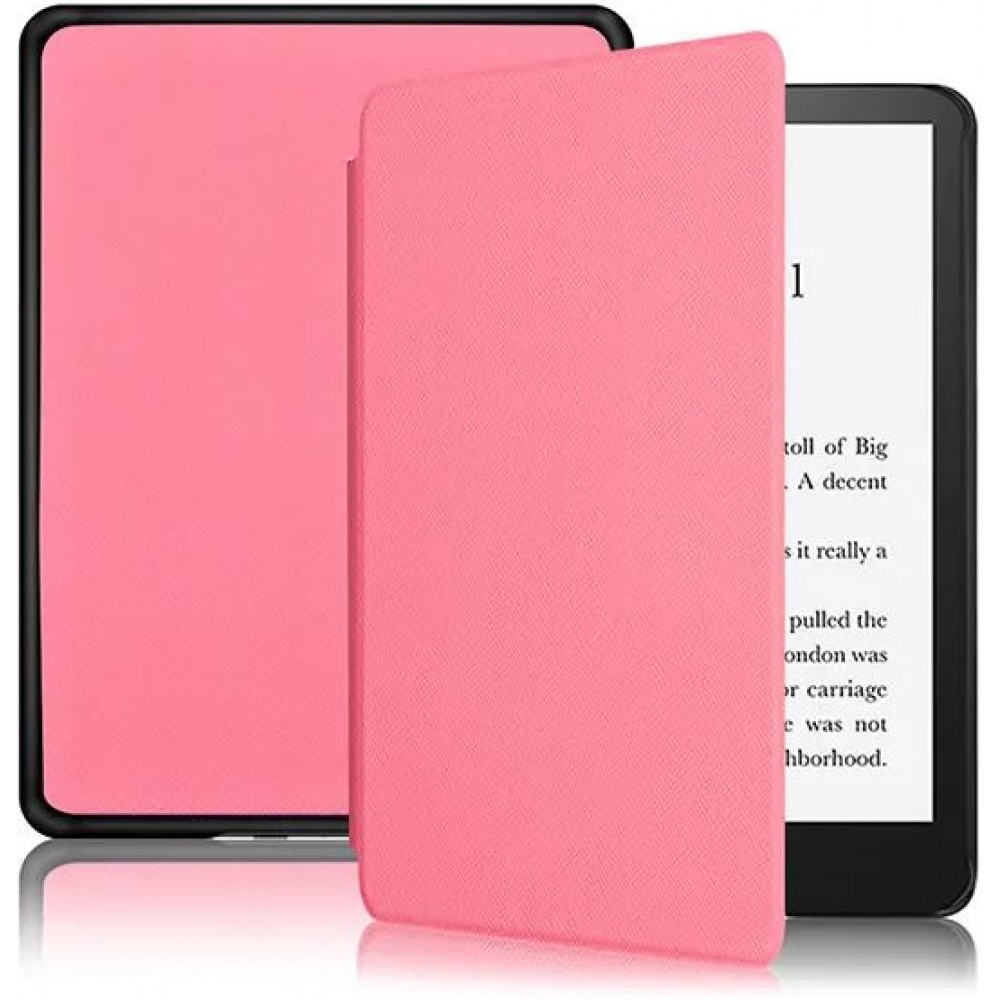Kindle Paperwhite 1 / 2 / 3 Case Hülle - Ultra dünn & leicht Kunstleder hard-shell - Rosa