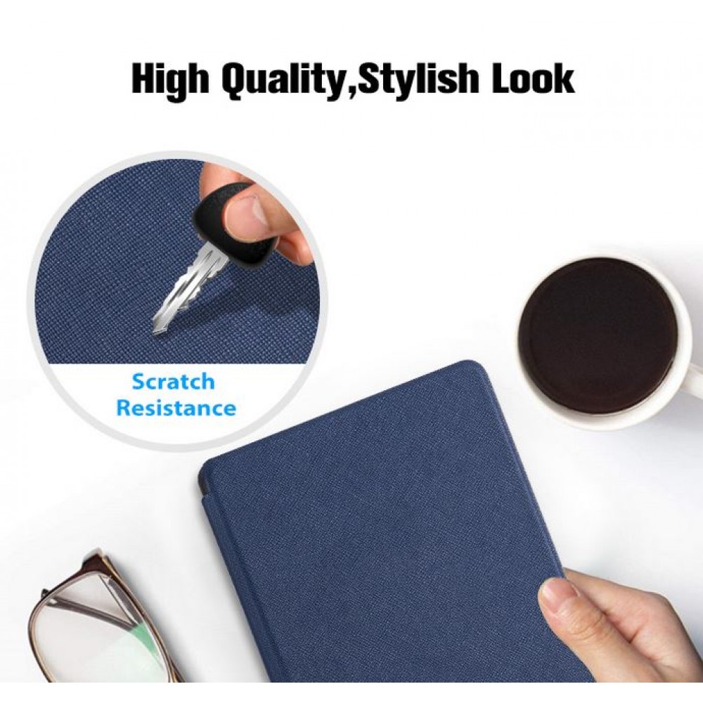 Kindle Paperwhite 1 / 2 / 3 Case Hülle - Ultra dünn & leicht Kunstleder hard-shell - Türkis