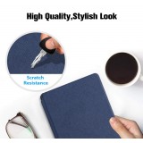 Kindle Paperwhite 1 / 2 / 3 Case Hülle - Ultra dünn & leicht Kunstleder hard-shell - Türkis