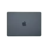 MacBook Pro 16" (2021, 2023) Case Hülle - Hardshell Schutzhülle Ultra-dünn zweiteilig semi-transparent - Schwarz