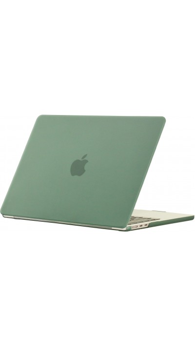 MacBook Pro 14" (2021, 2023) Case Hülle - Hardshell Schutzhülle Ultra-dünn zweiteilig semi-transparent - Dunkelgrün