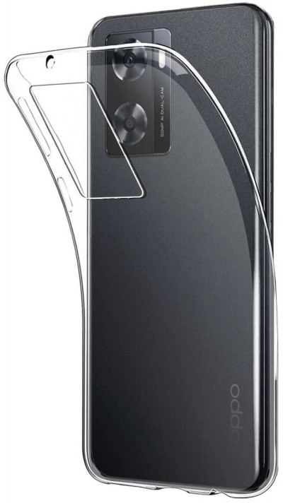 Hülle OPPO A77 5G - Gummi Transparent Silikon Gel Simple Super Clear flexibel