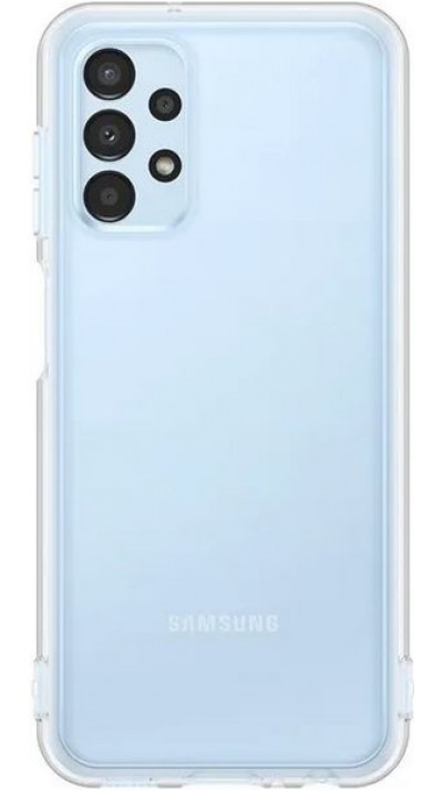 Galaxy A13 5G Case Hülle - Gummi Transparent Silikon Gel Simple Super Clear flexible