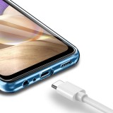 Hülle Samsung Galaxy A32 - Gummi Transparent Silikon Gel Simple Super Clear flexibel