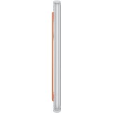 Coque Samsung Galaxy A33 5G - Samsung Slim Strap Cover - Coque fine avec attache grip orange - Transparent