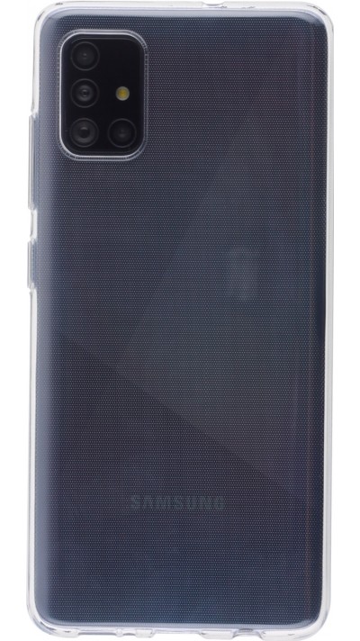 Hülle Samsung Galaxy A50 - Gummi Transparent Silikon Gel Simple Super Clear flexibel