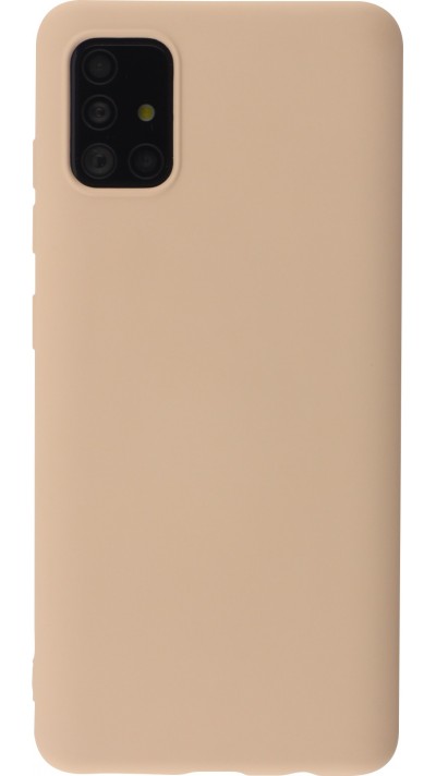 Hülle Samsung Galaxy A52 - Soft Touch blass- Rosa