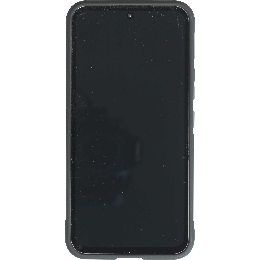 Galaxy A54 5G Case Hülle - Robustes Silikon mit Doppelter Schutzschicht - Schwarz