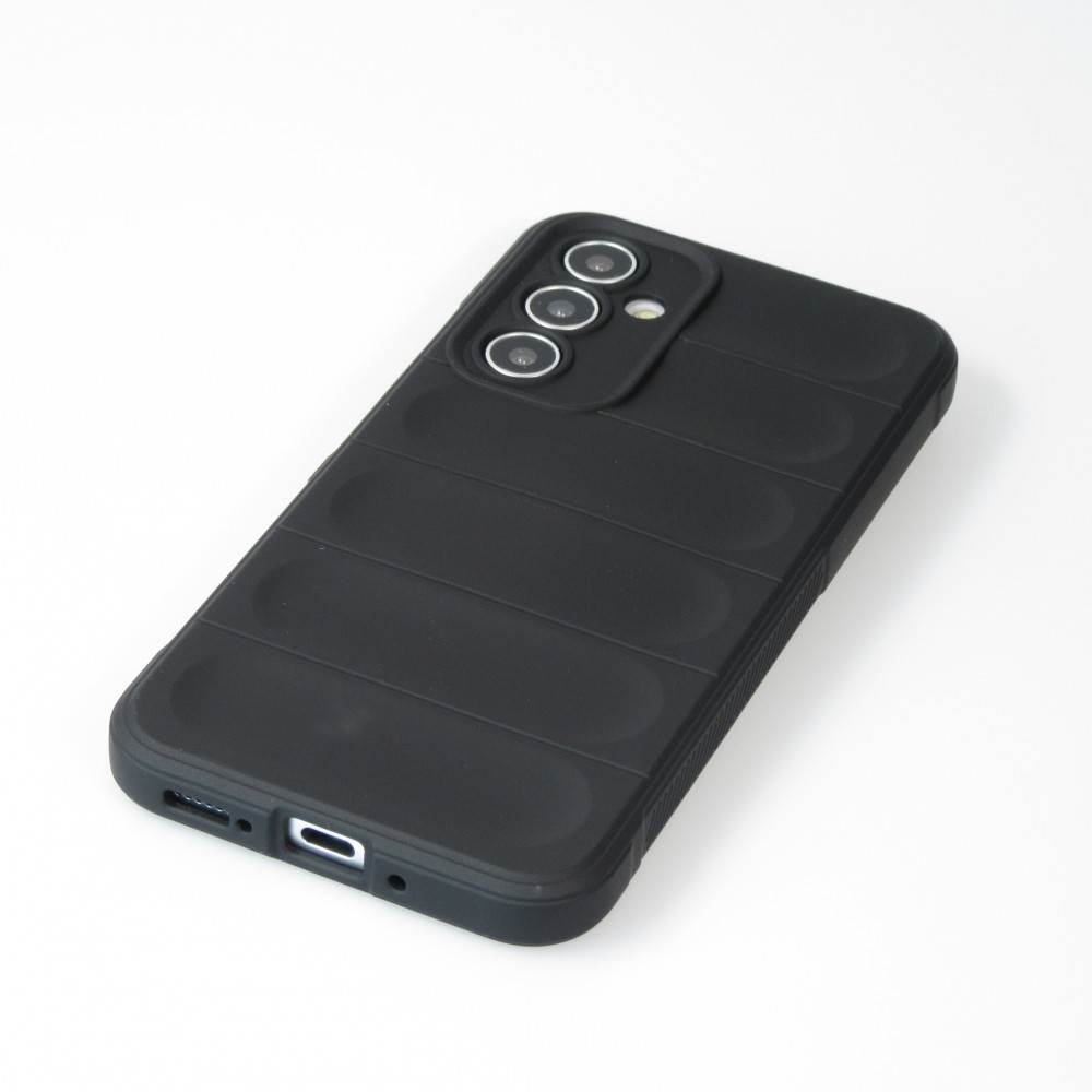 Galaxy A54 5G Case Hülle - Robustes Silikon mit Doppelter Schutzschicht - Schwarz