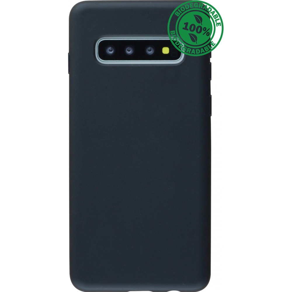 Hülle Samsung Galaxy S10 - Bio Eco-Friendly - Schwarz