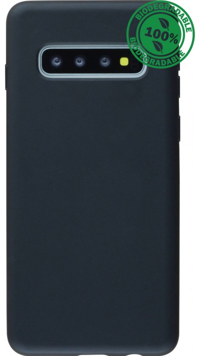 Hülle Samsung Galaxy S10 - Bio Eco-Friendly biologisch Kompostierbar ökologisch - Schwarz