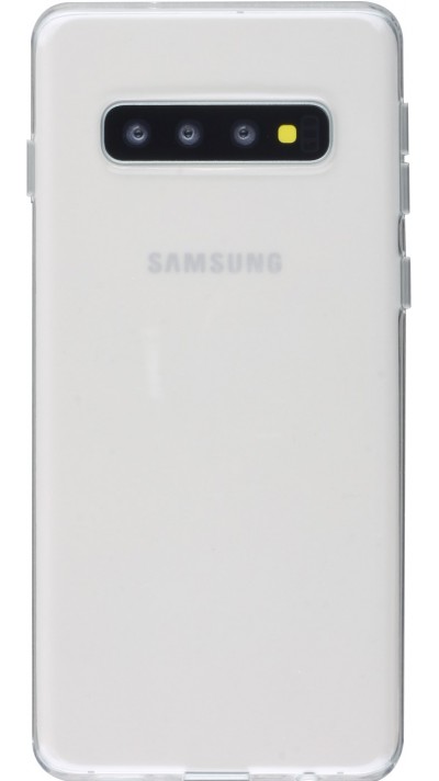 Hülle Samsung Galaxy S10+ - Gummi Transparent Silikon Gel Simple Super Clear flexibel