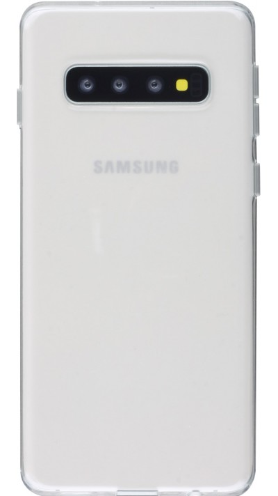 Hülle Samsung Galaxy S10+ - Gummi Transparent Silikon Gel Simple Super Clear flexibel