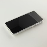 Hülle Samsung Galaxy S22+ - mit Kamera-Slider und Ring - Weiss