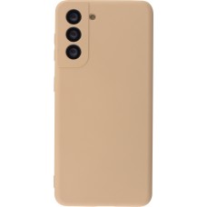 Hülle Samsung Galaxy S21 5G - Soft Touch blass- Rosa