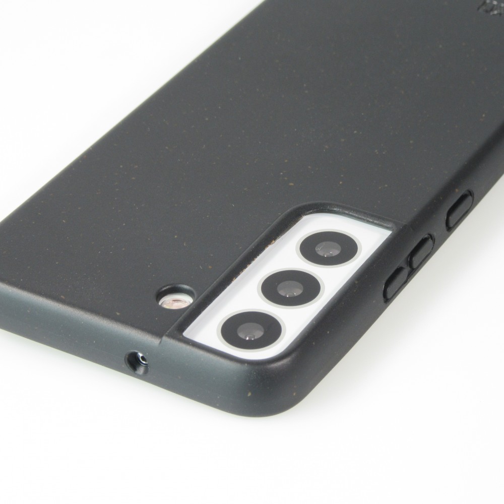 Samsung Galaxy S22+ Case Hülle - Bioka Biologisch Abbaubar Eco-Friendly Kompostierbar - Schwarz
