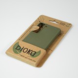 Samsung Galaxy S22+ Case Hülle - Bioka Biologisch Abbaubar Eco-Friendly Kompostierbar - Grün