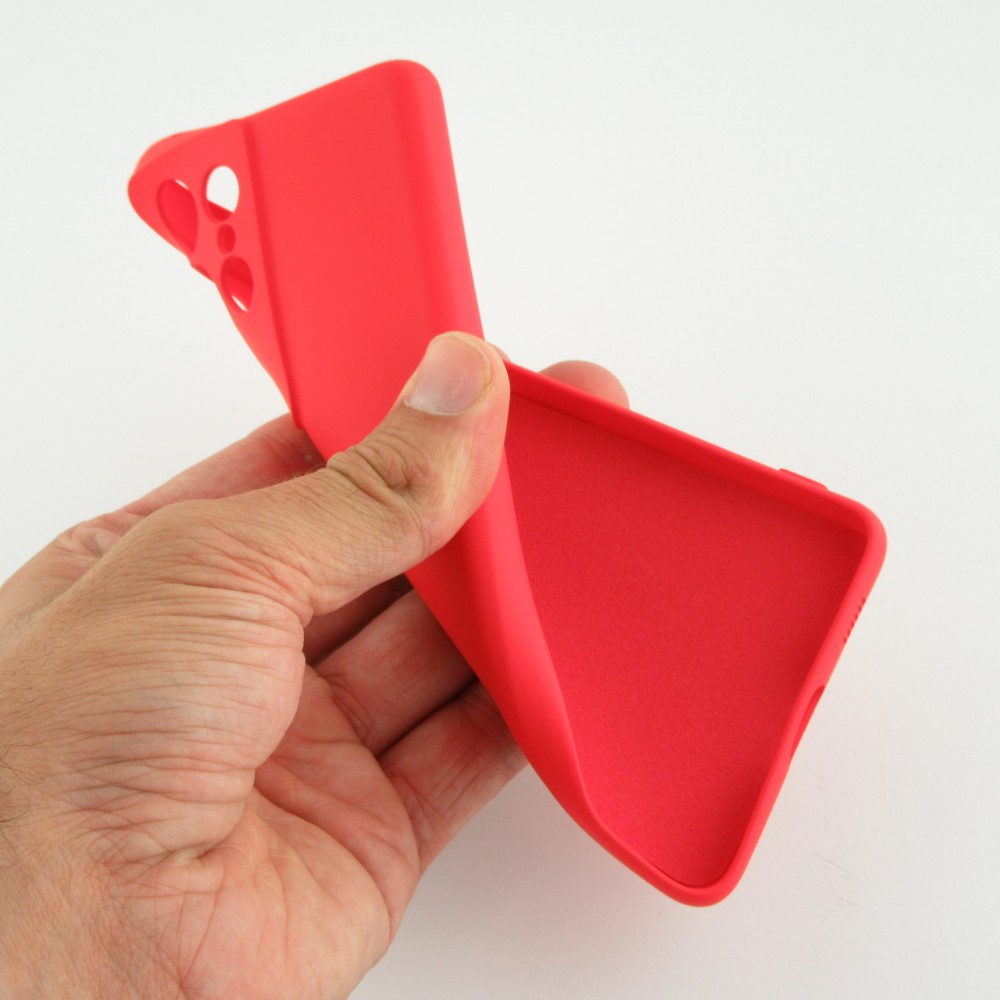 Hülle Samsung Galaxy S22 Ultra - Soft Touch - Rot