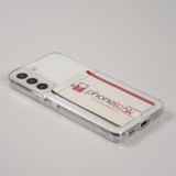 Samsung Galaxy S24 Case Hülle - Gummi Bumper Kartenhalter - Transparent