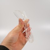 Samsung Galaxy S24 Case Hülle - Gummi Bumper Kartenhalter - Transparent