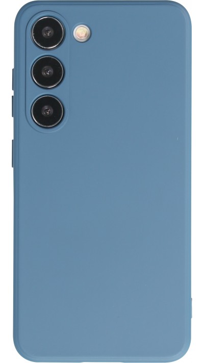 Samsung Galaxy S25 Case Hülle - Silikon soft touch - Dunkelblau